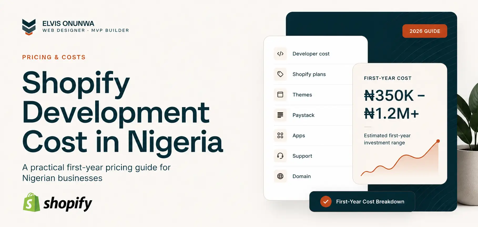 Shopify Development Cost in Nigeria: 2026 Pricing Guide