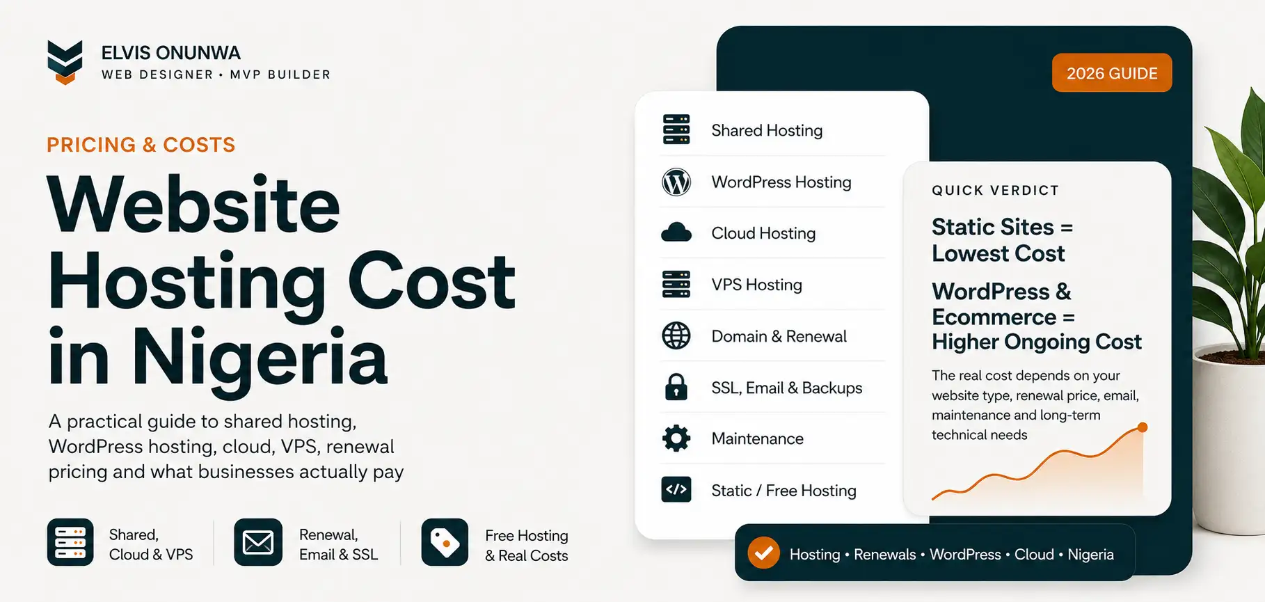 Website Hosting Cost in Nigeria (2026 Price Guide)