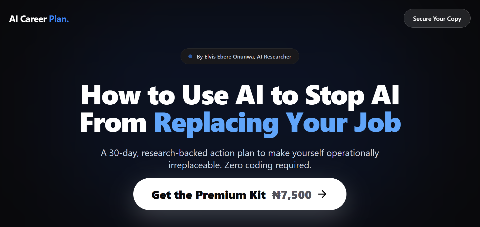 AI Career Plan project preview