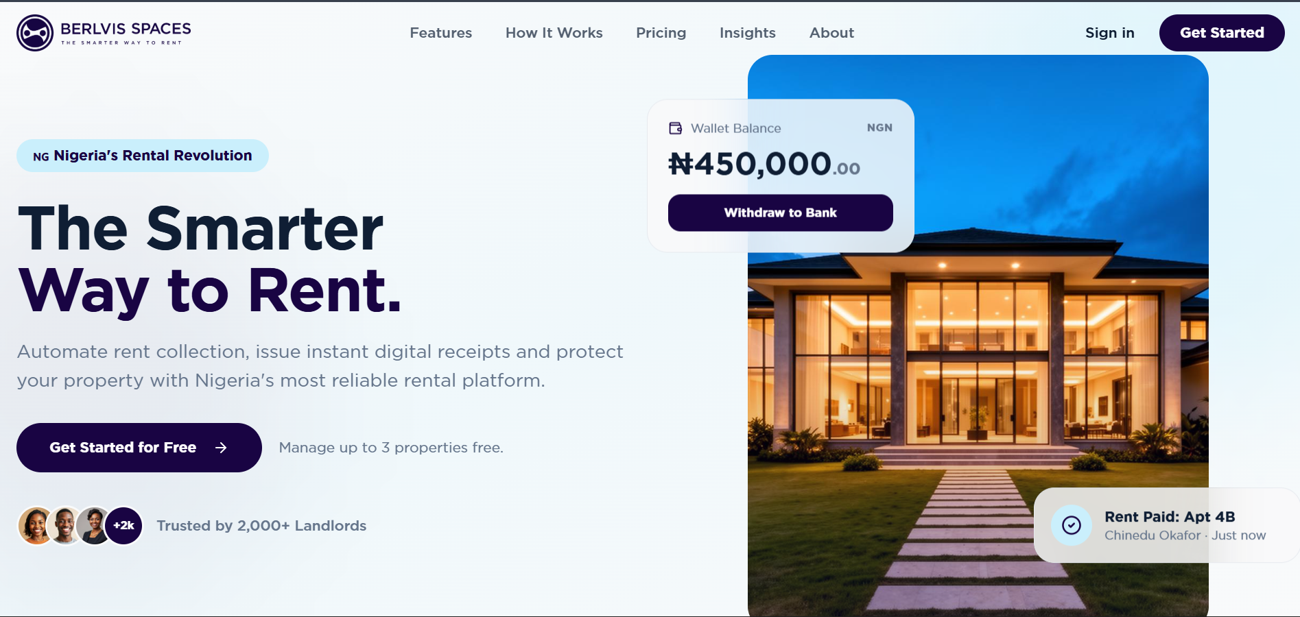 Berlvis Spaces project preview